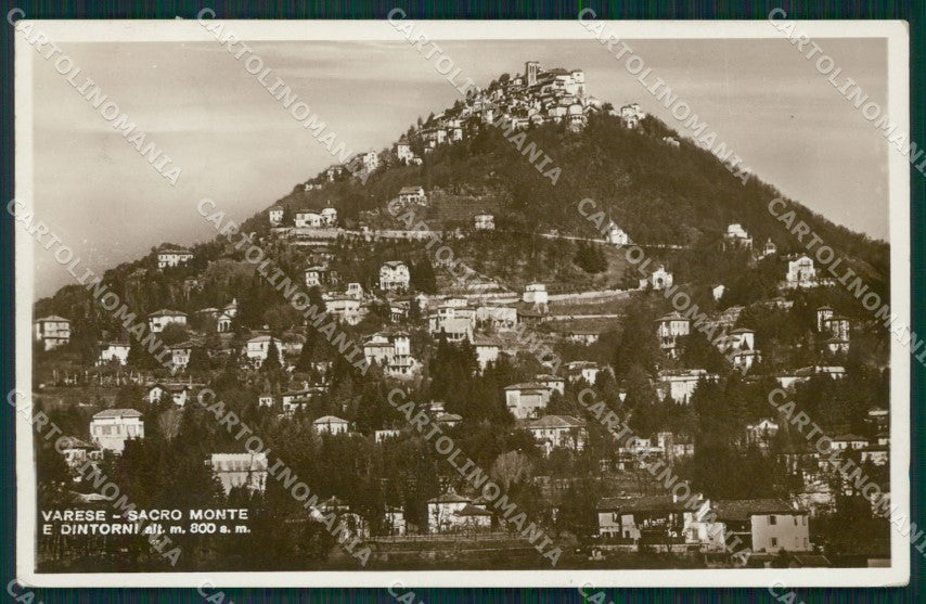 Varese Sacro Monte Foto cartolina MT2286 – fronte