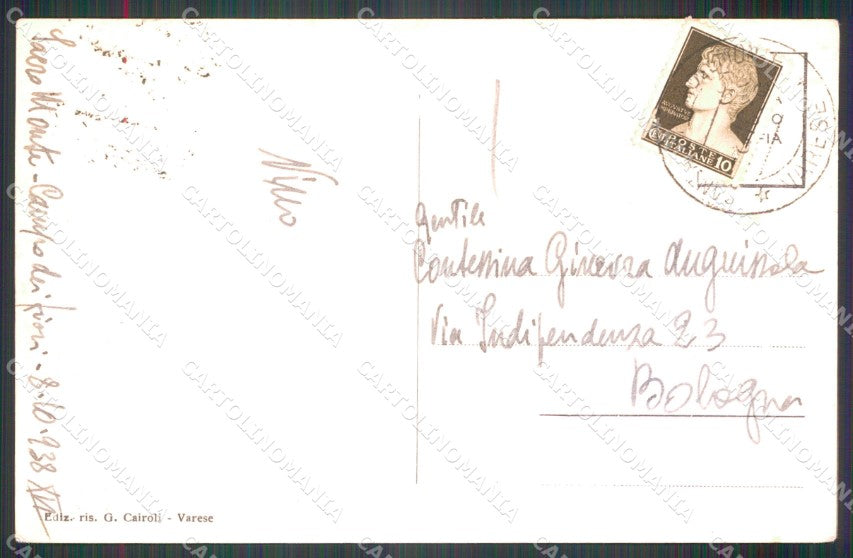 Varese Sacro Monte Foto cartolina MT2286 – retro