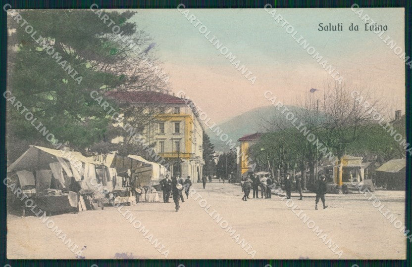 Varese Luino Mercato cartolina MT2297 – fronte