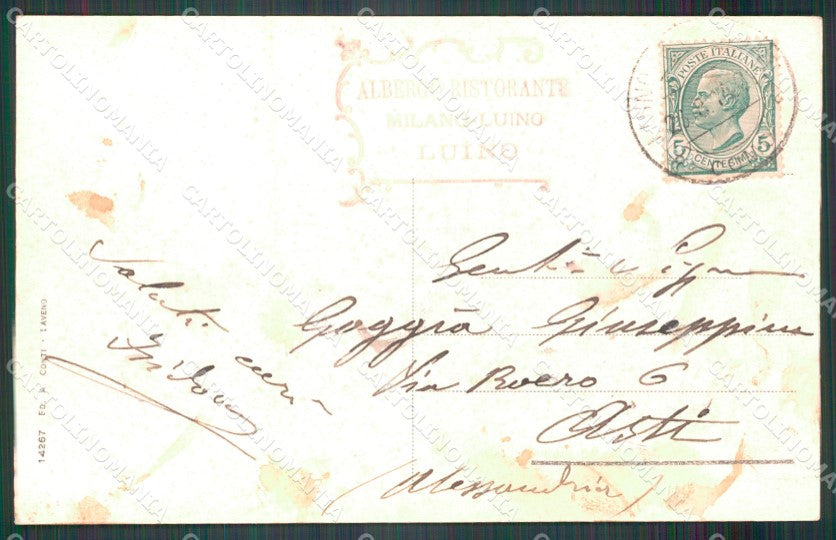 Varese Luino Mercato cartolina MT2297 – retro