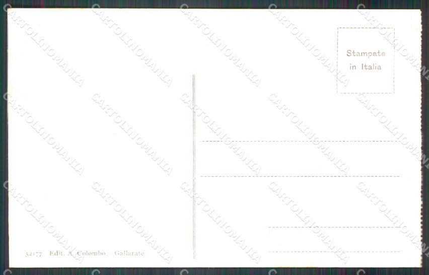 Varese Gallarate Prefettura cartolina MT2302 – retro