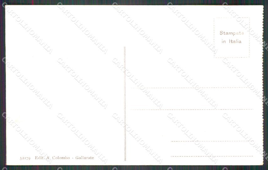 Varese Gallarate Via Cavour cartolina MT2303 – retro