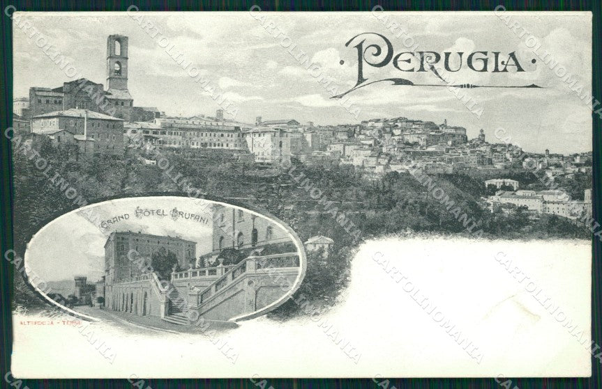 Perugia città Alterocca cartolina MT2317 – fronte