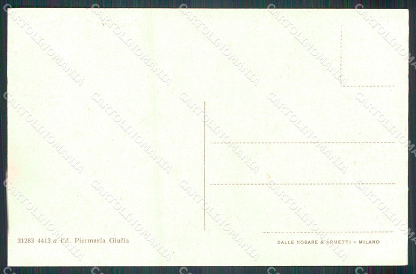 Perugia Assisi La Rocca cartolina MT2333 – retro
