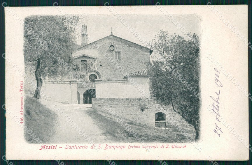 Perugia Assisi Santuario San Damiano Alterocca 116 cartolina MT2336 – fronte