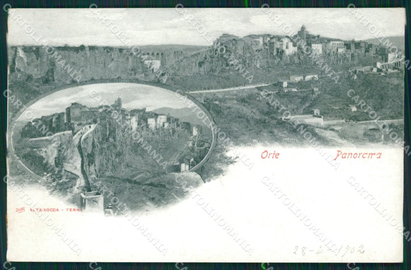 Viterbo Orte Alterocca 258 cartolina MT2347 – fronte