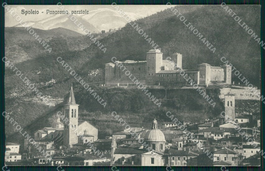 Perugia Spoleto cartolina MT2363 – fronte
