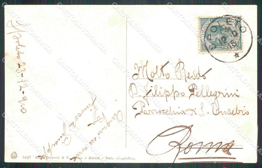 Perugia Spoleto cartolina MT2374 – retro