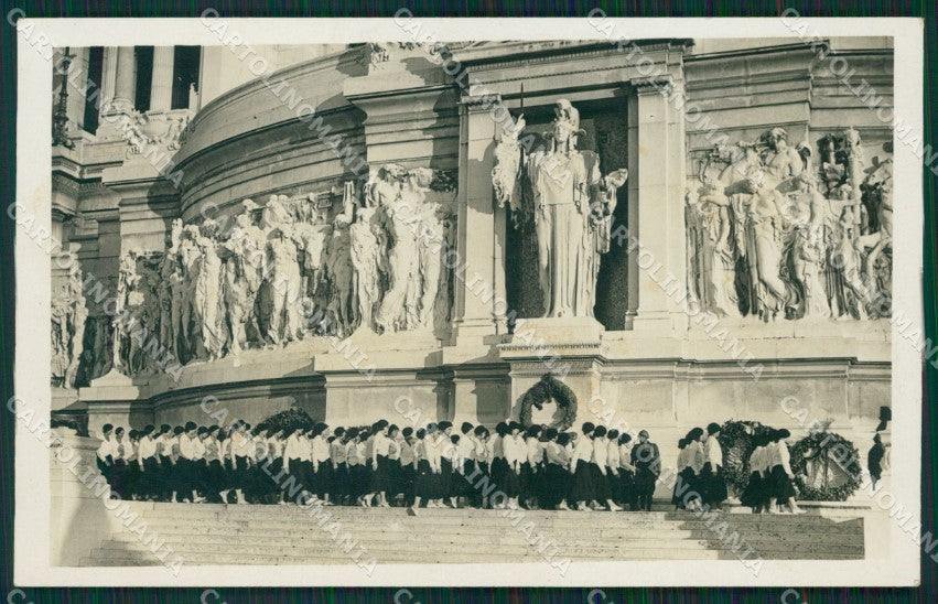 Roma città Fascismo Foto cartolina MT2434 – fronte