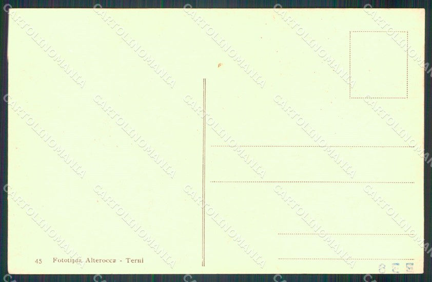 Roma città Traforo del Quirinale Tram cartolina MT2437 – retro