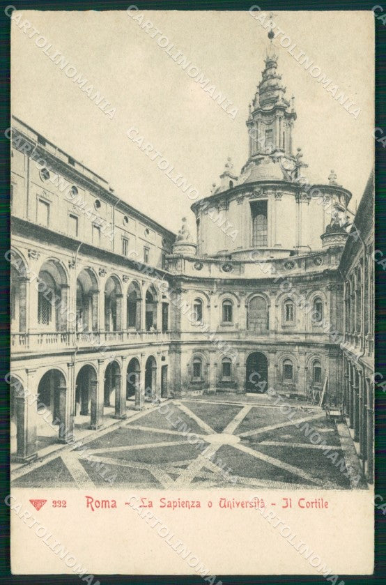 Roma città Università SCOLLATA cartolina MT2441 – fronte