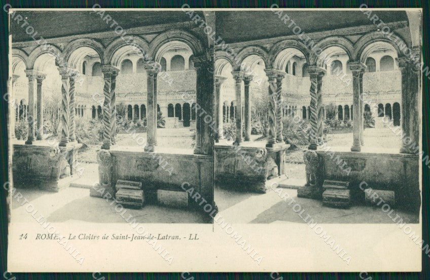 Roma città San Giovanni Laterno Sterio View cartolina MT2457 – fronte
