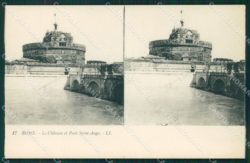 Roma città Castel Sant'Antangelo Sterio View cartolina MT2460 – fronte