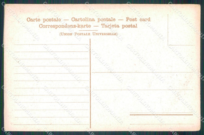 Roma città Costumi Carrettiere cartolina MT2478 – retro