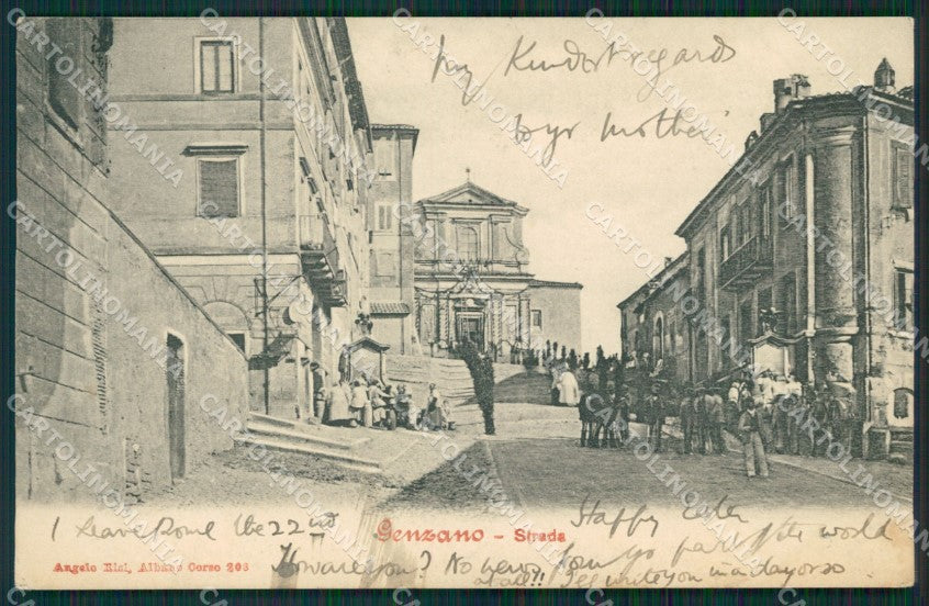 Roma Genzano cartolina MT2493 – fronte