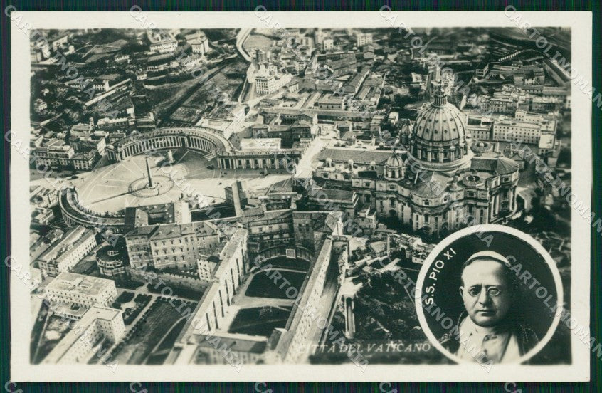 Roma Città del Vaticano Papa Pio XI Foto cartolina MT2501 – fronte