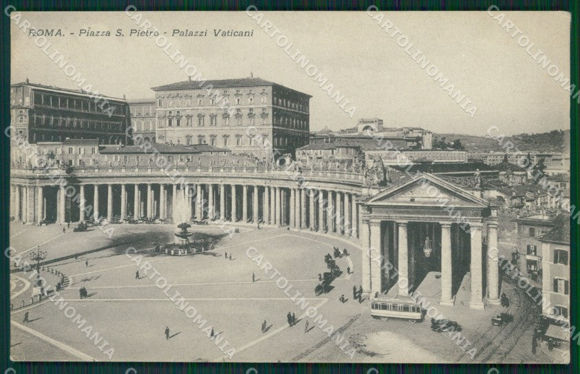 Roma Città del Vaticano Piazza San Pietro cartolina MT2502 – fronte