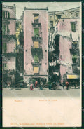 Napoli città Vicoli Santa Lucia Carretti cartolina MT2517 – fronte