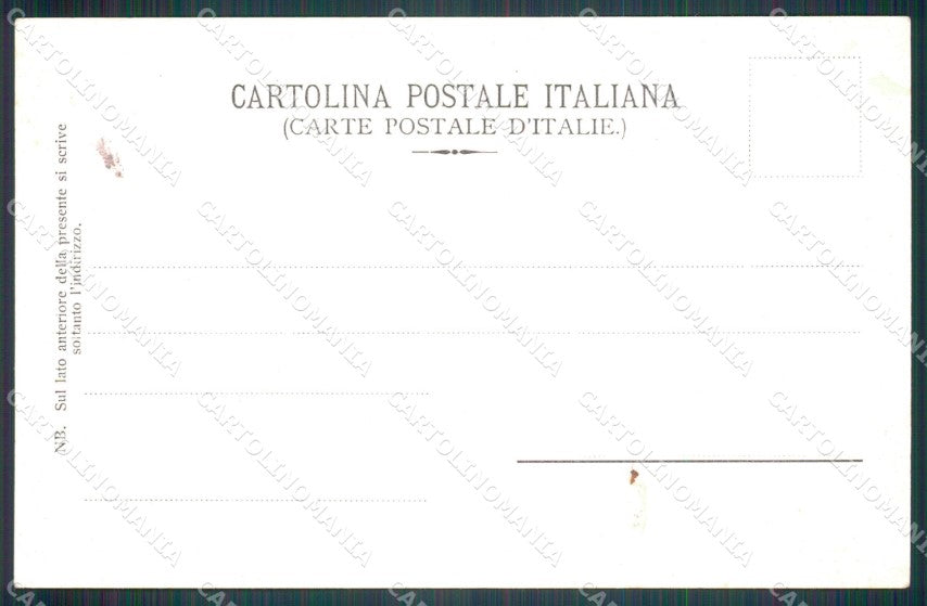 Napoli città Vicoli Santa Lucia Carretti cartolina MT2517 – retro