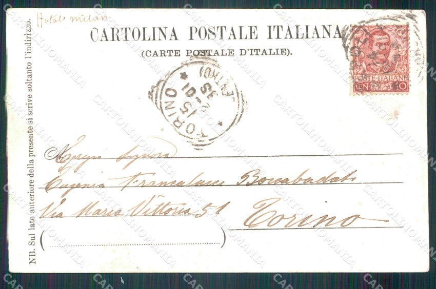 Napoli città Molo cartolina MT2522 – retro