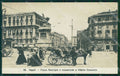 Napoli città Piazza Municipio Carrozze Foto cartolina MT2526 – fronte