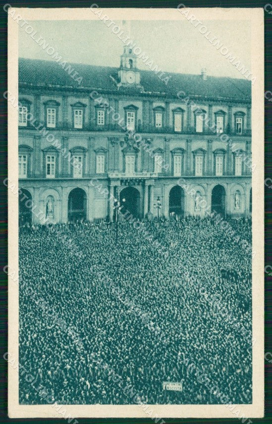 Napoli città Fascismo cartolina MT2534 – fronte