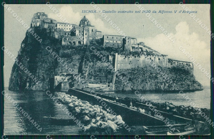 Napoli Ischia Castello cartolina MT2567 – fronte