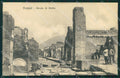 Napoli Pompei Strada di Stabia cartolina MT2569 – fronte