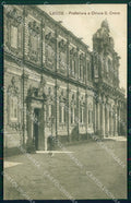 Lecce città Prefettura Chiesa Santa Croce cartolina MT2600 – fronte