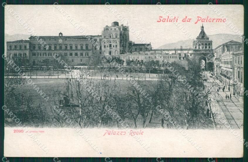 Palermo città Palazzo Reale Alterocca 2895 cartolina MT2661 – fronte