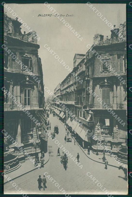 Palermo città Quattro Canti Foto cartolina MT2662 – fronte