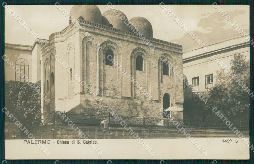 Palermo città Chiesa San Cataldo Foto cartolina MT2670 – fronte