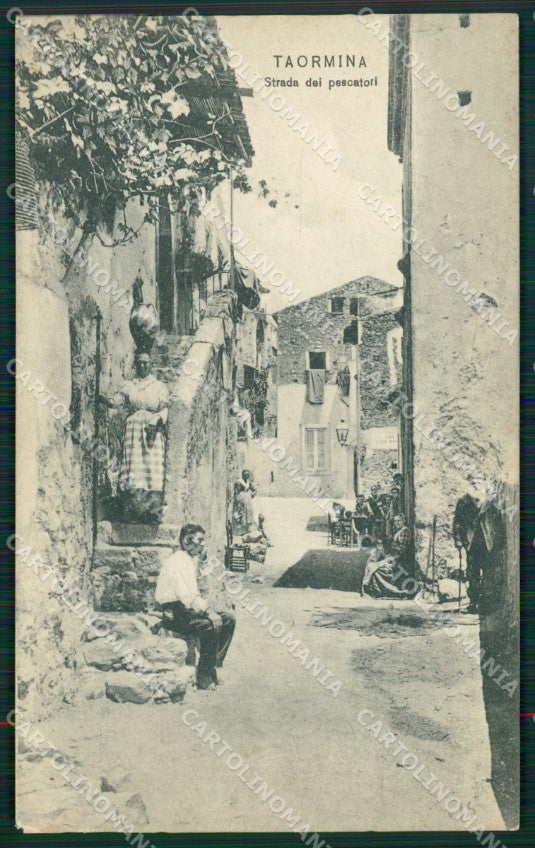 Messina Taormina Strada dei Pescatori cartolina MT2679 – fronte