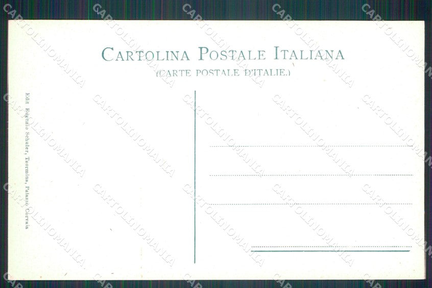 Messina Taormina Portatrici d'Acqua cartolina MT2680 – retro