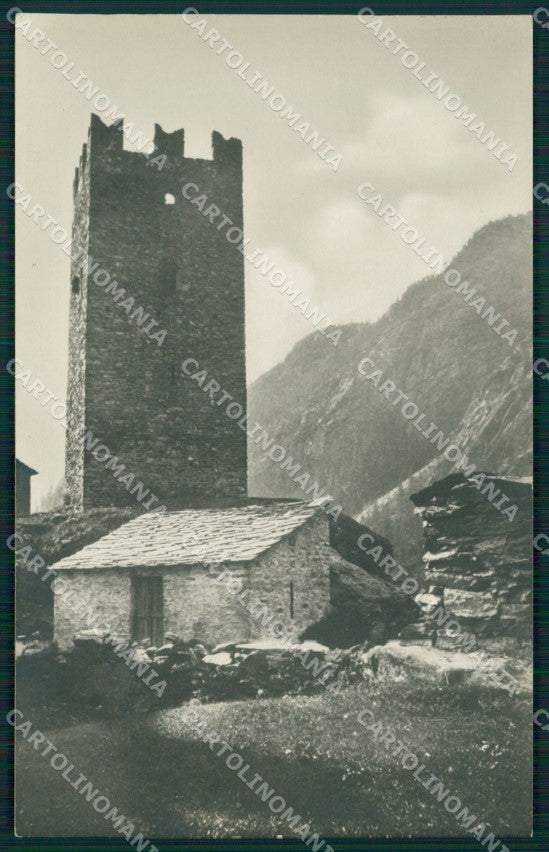 Aosta Champorcher La Torre Foto cartolina MT2686 – fronte