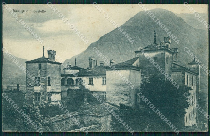 Aosta Issogne Castello di cartolina MT2690 – fronte