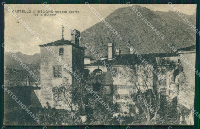 Aosta Issogne Castello di cartolina MT2692 – fronte