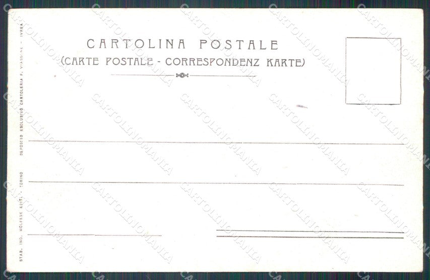 Aosta Montjovet Castello di cartolina MT2700 – retro