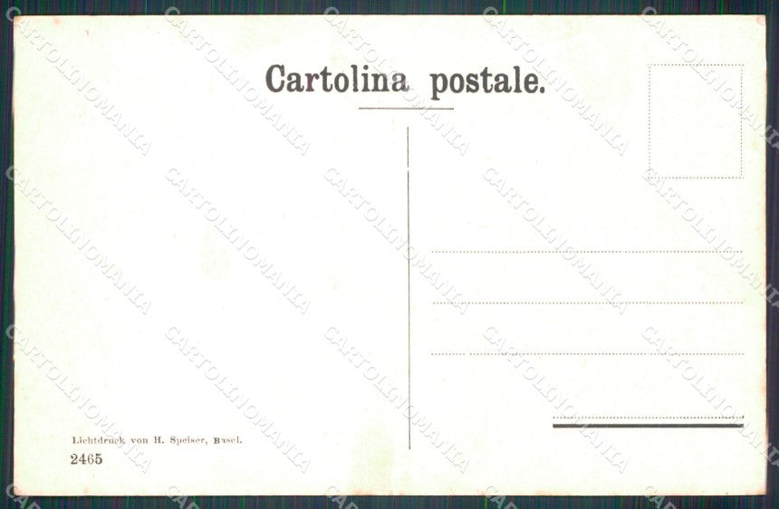 Aosta Gressoney Saint Jean cartolina MT2709 – retro