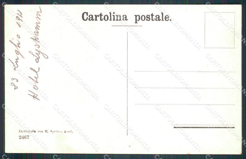 Aosta Gressoney Saint Jean Castel Savoia cartolina MT2714 – retro
