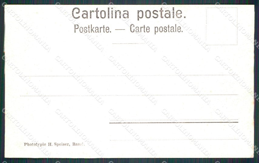 Aosta Gressoney Saint Jean Chemonal cartolina MT2717 – retro
