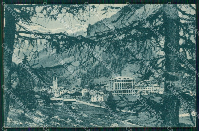 Aosta Gressoney La Trinité cartolina MT2721 – fronte