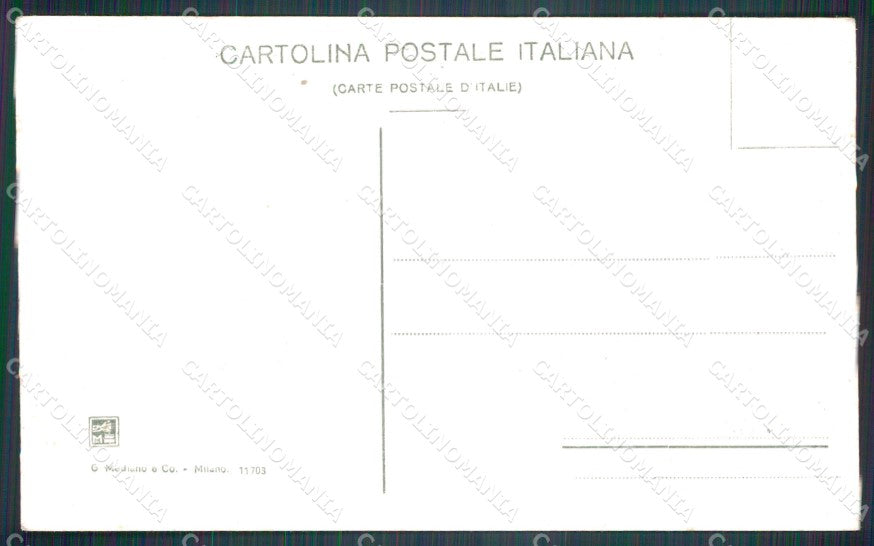 Aosta Gressoney La Trinité cartolina MT2722 – retro