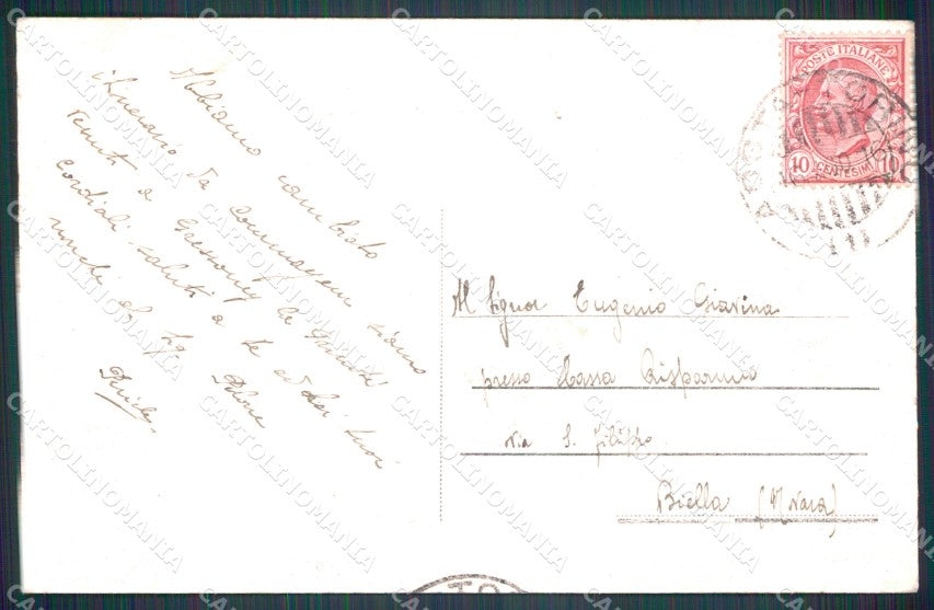 Aosta Gressoney La Trinité Capanna Gnifetti Monte Rosa cartolina MT2727 – retro