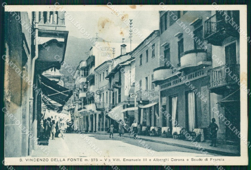 Aosta Saint Vincent San Vincenzo della Fonte cartolina MT2765 – fronte