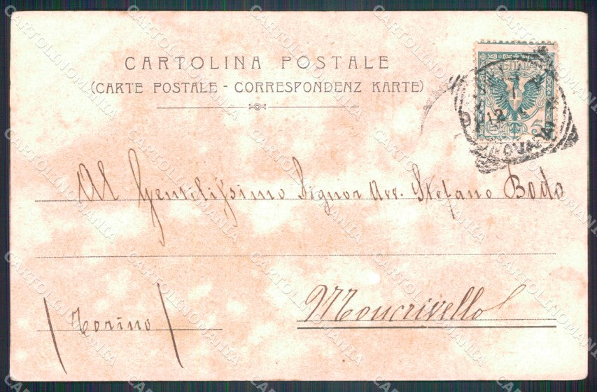 Aosta Saint Vincent Funicolare cartolina MT2769 – retro