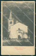 Aosta Saint Vincent Chiesa di Moron FORO cartolina MT2775 – fronte