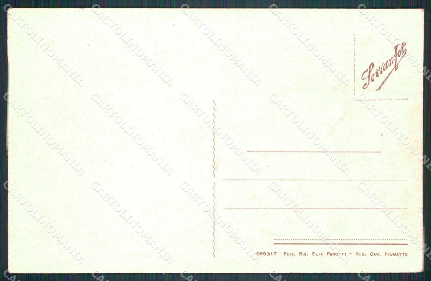 Aosta Chatillon cartolina MT2782 – retro