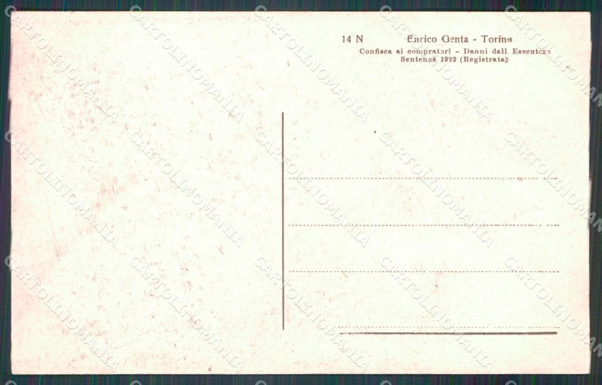 Aosta Chatillon Castello Cret de Breil cartolina MT2787 – retro