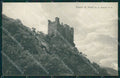 Aosta Chatillon Castello d'Ussel Ruderi cartolina MT2789 – fronte